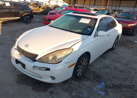 2005 Lexus Es 330 z USA, uszkodzony, nr VIN JTHBA30G555069490